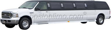 Boston Limo Ford Excursion Stretch SUV Limousine