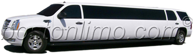 Boston Limo Cadillac Escalade Super Stretch SUV Limousine