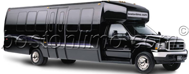 Boston Limo Limousine Bus